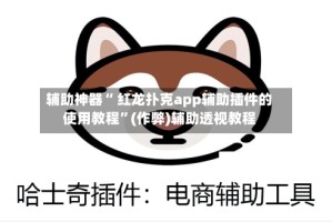 辅助神器“ 红龙扑克app辅助插件的使用教程”(作弊)辅助透视教程