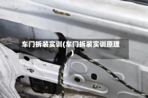 车门拆装实训(车门拆装实训原理)