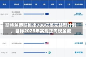 斯特兰蒂斯推出700亿美元转型计划，目标2028年实现正向现金流