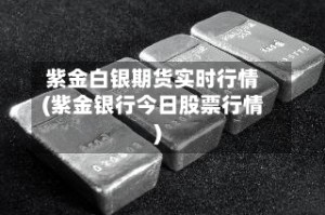 紫金白银期货实时行情(紫金银行今日股票行情)