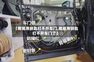 【雅阁用钥匙打不开车门,雅阁用钥匙打不开车门了】