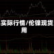 伦镍实际行情/伦镍现货费用