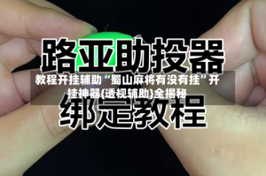 教程开挂辅助“蜀山麻将有没有挂”开挂神器{透视辅助}全揭秘