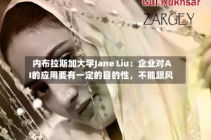内布拉斯加大学Jane Liu：企业对AI的应用要有一定的目的性，不能跟风