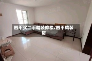 四平买二手精装修楼/四平精装房