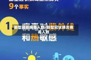 新型冠状病毒人数/新型冠状肺炎病毒人数