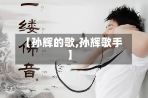 【孙辉的歌,孙辉歌手】