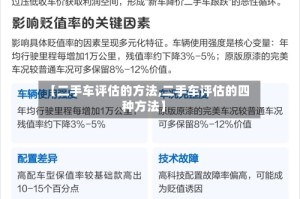 【二手车评估的方法,二手车评估的四种方法】