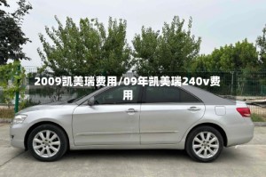 2009凯美瑞费用/09年凯美瑞240v费用