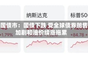 美国债市：国债下跌 受全球债券抛售加剧和油价续涨拖累