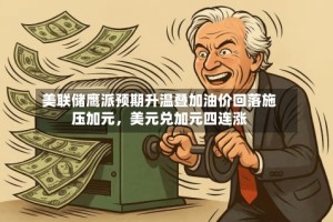 美联储鹰派预期升温叠加油价回落施压加元，美元兑加元四连涨