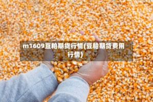m1609豆粕期货行情(豆粕期货费用行情)