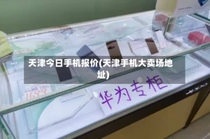 天津今日手机报价(天津手机大卖场地址)