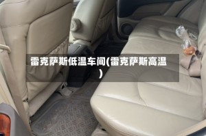雷克萨斯低温车间(雷克萨斯高温)