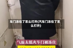 车门冻住了怎么打开(汽车门冻住了怎么打开)