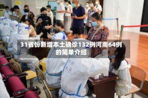 31省份新增本土确诊132例河南64例的简单介绍