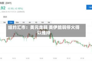 纽约汇市：美元走弱 美伊脆弱停火得以维持