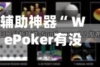 辅助神器“ WePoker有没有挂”(作弊)辅助透视教程