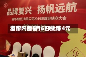 酒价内参5月6日费用发布：国窖1573上涨4元