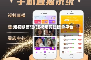 短视频剪辑(短视频剪辑接单平台)
