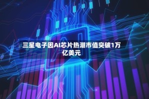 三星电子因AI芯片热潮市值突破1万亿美元