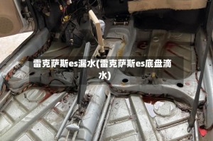 雷克萨斯es漏水(雷克萨斯es底盘滴水)