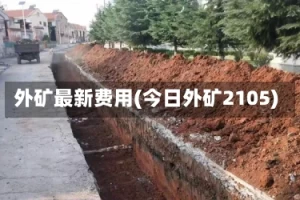 外矿最新费用(今日外矿2105)