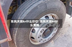 东风天锦kr什么价位/东风天锦kr什么费用