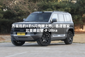 方程豹豹8豹5闪充版上市，首搭首发比亚迪云辇-P Ultra