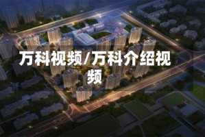 万科视频/万科介绍视频