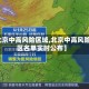 【北京中高风险区域,北京中高风险地区名单实时公布】