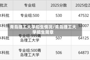 青岛理工大学招生情况/青岛理工大学招生简章