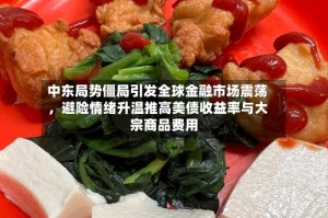 中东局势僵局引发全球金融市场震荡，避险情绪升温推高美债收益率与大宗商品费用