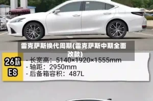 雷克萨斯换代周期(雷克萨斯中期全面改款)