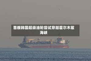 首艘韩国超级油轮尝试穿越霍尔木兹海峡