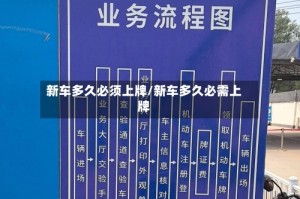 新车多久必须上牌/新车多久必需上牌