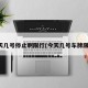 今天几号停止啊限行(今天几号车牌限行)