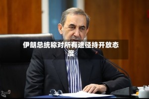 伊朗总统称对所有途径持开放态度