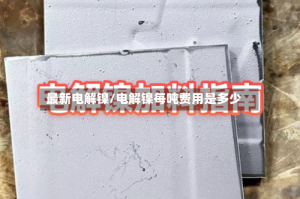 最新电解镍/电解镍每吨费用是多少