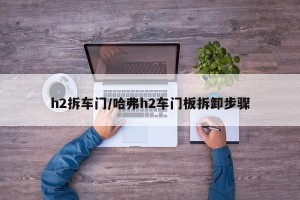 h2拆车门/哈弗h2车门板拆卸步骤
