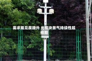 需求能见度提升 光模块景气持续性超预期