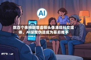 数百个亲特朗普虚假头像涌现社交媒体，AI深度伪造或为幕后推手