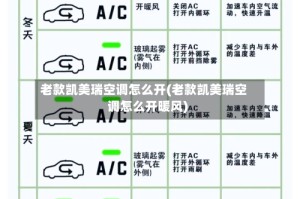 老款凯美瑞空调怎么开(老款凯美瑞空调怎么开暖风)