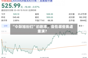 “中际旭创们”的剧本，会在哪些赛道重演？