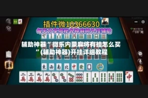 辅助神器“ 微乐内蒙麻将有挂怎么买 ”(辅助神器)开挂详细教程
