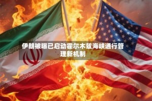 伊朗被曝已启动霍尔木兹海峡通行管理新机制