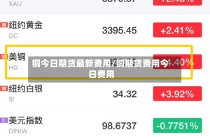 铜今日期货最新费用/铜期货费用今日费用