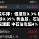 港股午评：恒指涨0.3% 科指跌0.39% 黄金股、石油股活跃 中石油涨超4%