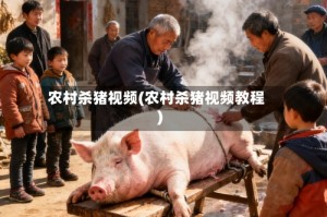 农村杀猪视频(农村杀猪视频教程)