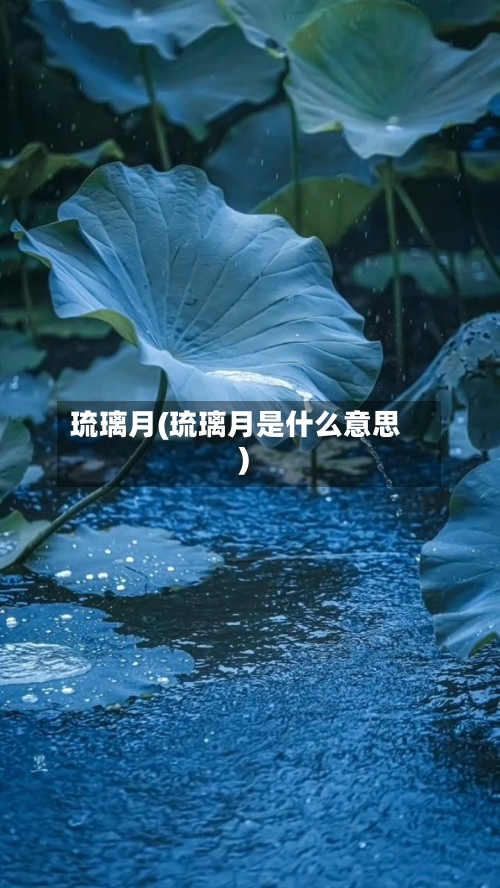 琉璃月(琉璃月是什么意思)-第3张图片